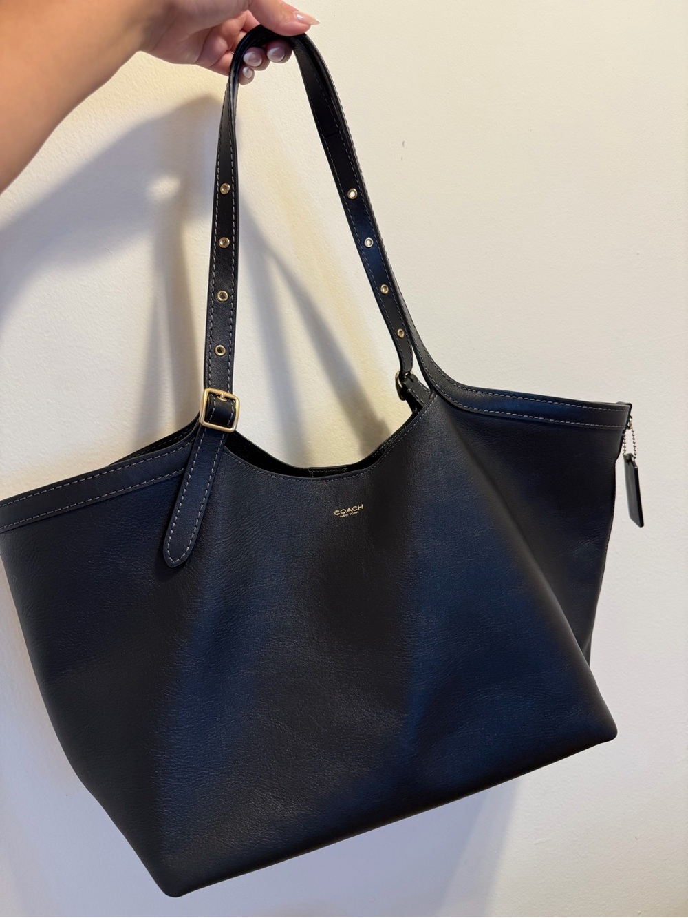 COACH Black Gramercy Tote